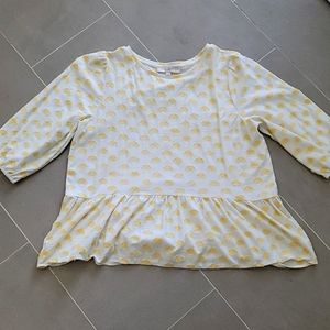 LOFT Polka Dot Top